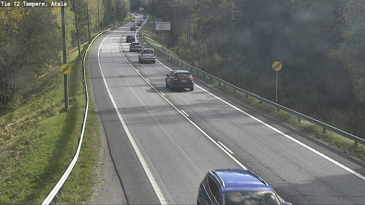 Weather Camera Image Road 12 Tampere, Atala, Tampere, Pirkanmaa