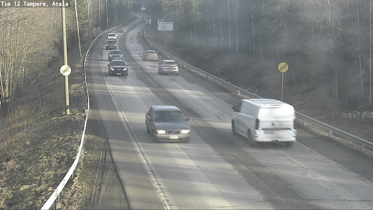 Weather Camera Image Road 12 Tampere, Atala, Tampere, Pirkanmaa