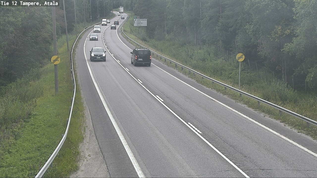 Weather Camera Image Road 12 Tampere, Atala, Tampere, Pirkanmaa