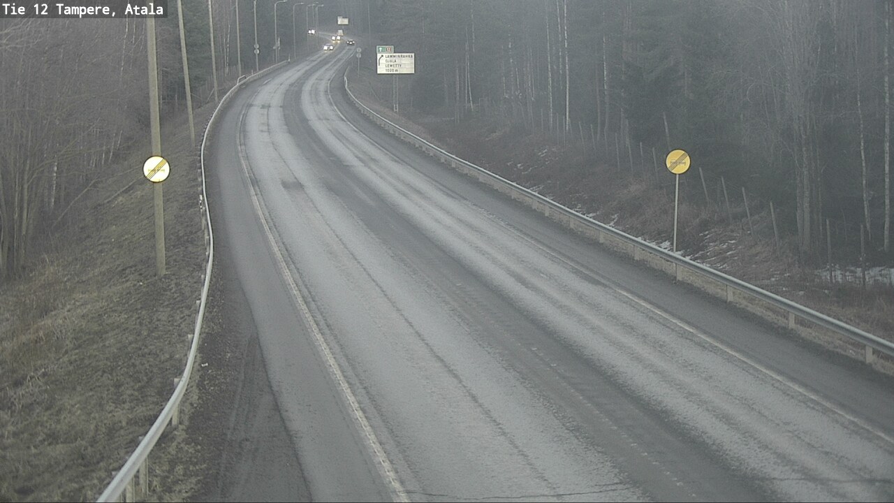 Weather Camera Image Road 12 Tampere, Atala, Tampere, Pirkanmaa