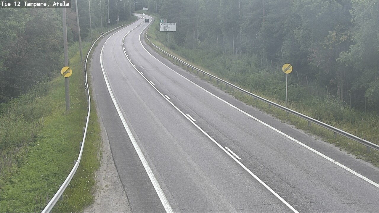 Weather Camera Image Road 12 Tampere, Atala, Tampere, Pirkanmaa
