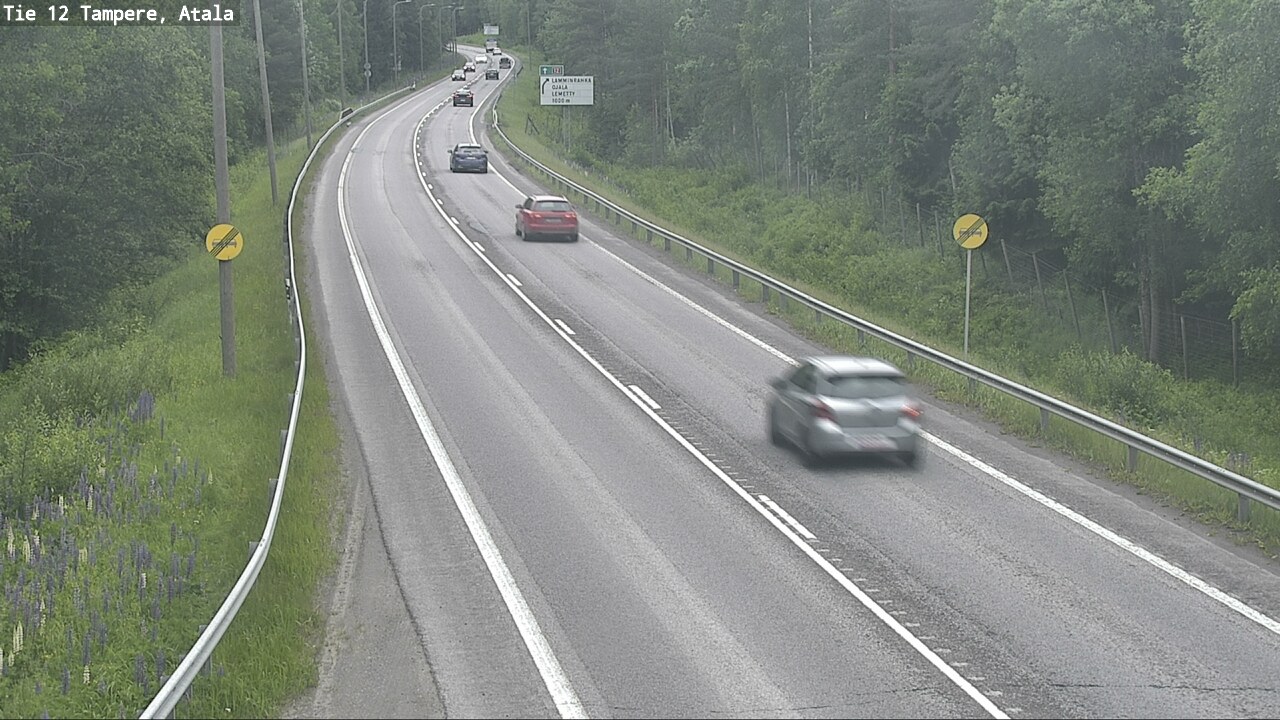 Weather Camera Image Road 12 Tampere, Atala, Tampere, Pirkanmaa
