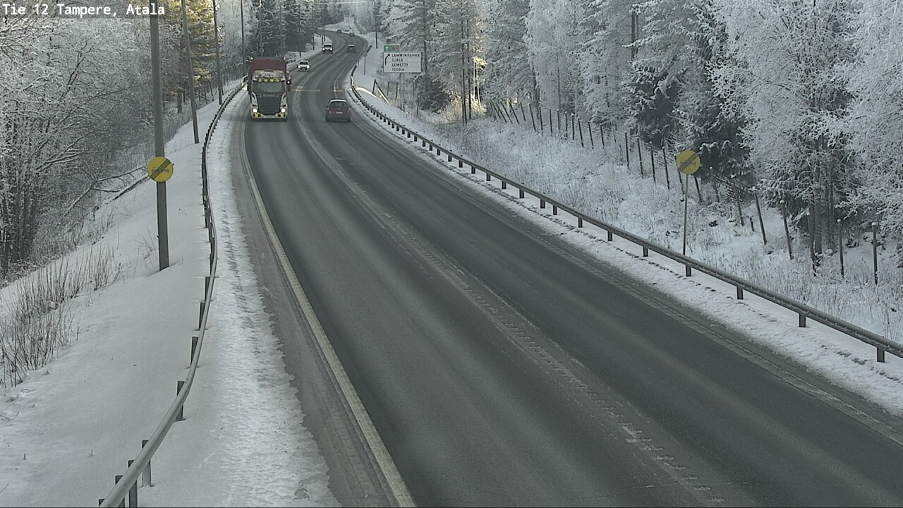 Weather Camera Image Road 12 Tampere, Atala, Tampere, Pirkanmaa