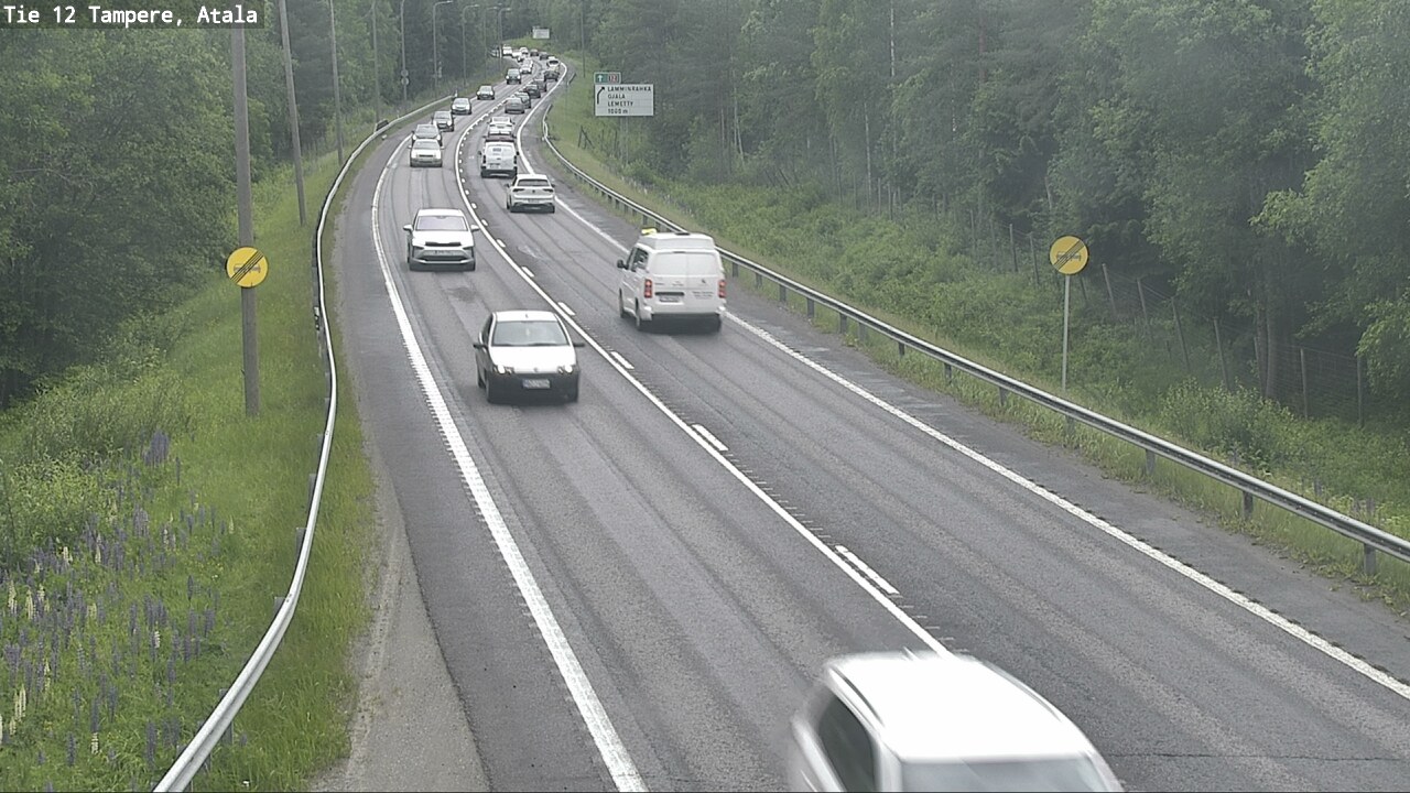 Weather Camera Image Road 12 Tampere, Atala, Tampere, Pirkanmaa