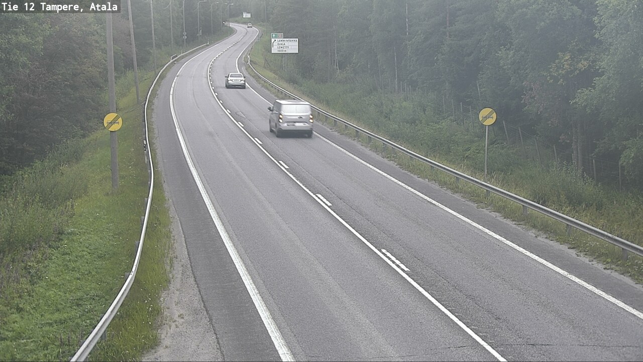 Weather Camera Image Road 12 Tampere, Atala, Tampere, Pirkanmaa