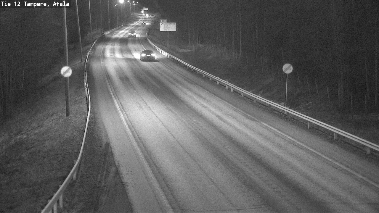 Weather Camera Image Road 12 Tampere, Atala, Tampere, Pirkanmaa