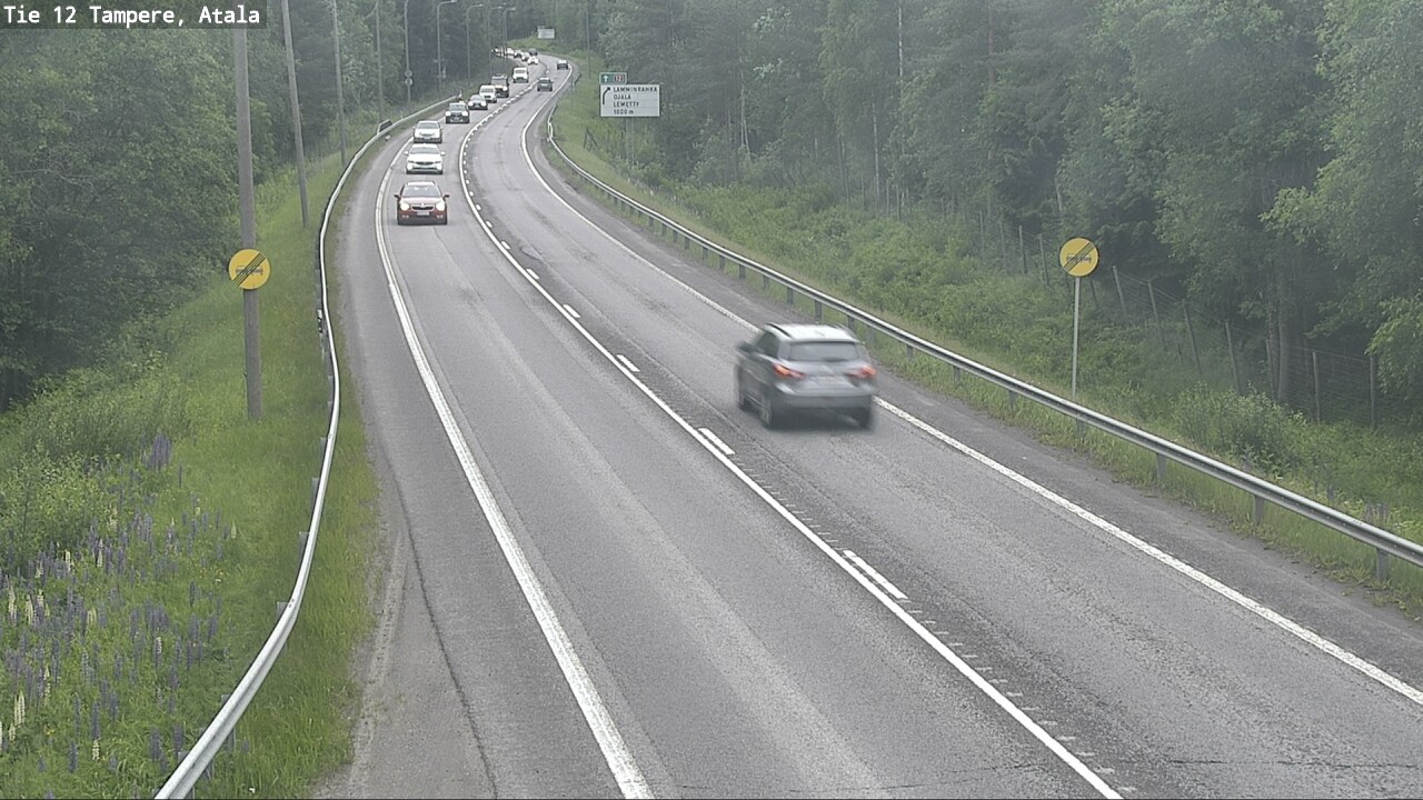 Weather Camera Image Road 12 Tampere, Atala, Tampere, Pirkanmaa