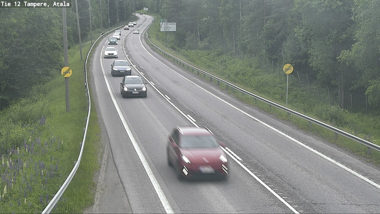 Weather Camera Image Road 12 Tampere, Atala, Tampere, Pirkanmaa