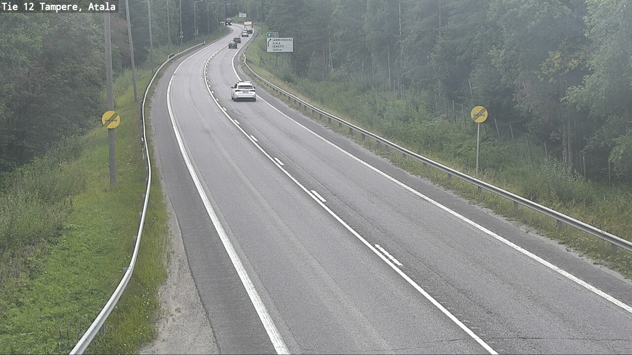 Weather Camera Image Road 12 Tampere, Atala, Tampere, Pirkanmaa