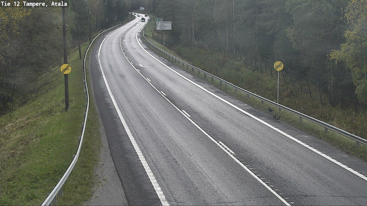 Weather Camera Image Road 12 Tampere, Atala, Tampere, Pirkanmaa