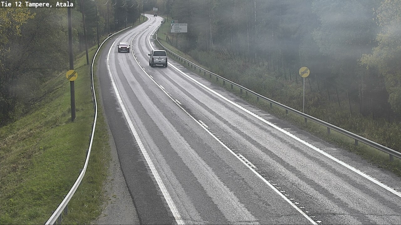 Weather Camera Image Road 12 Tampere, Atala, Tampere, Pirkanmaa