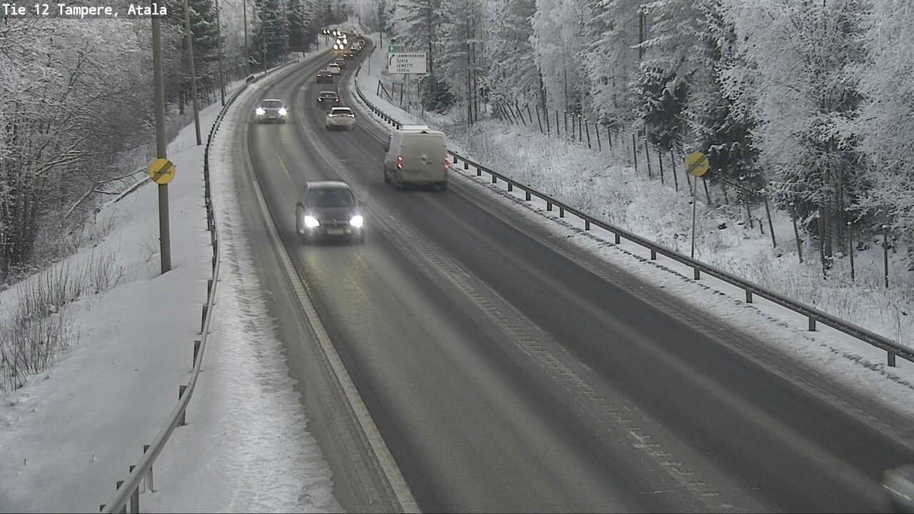 Weather Camera Image Road 12 Tampere, Atala, Tampere, Pirkanmaa