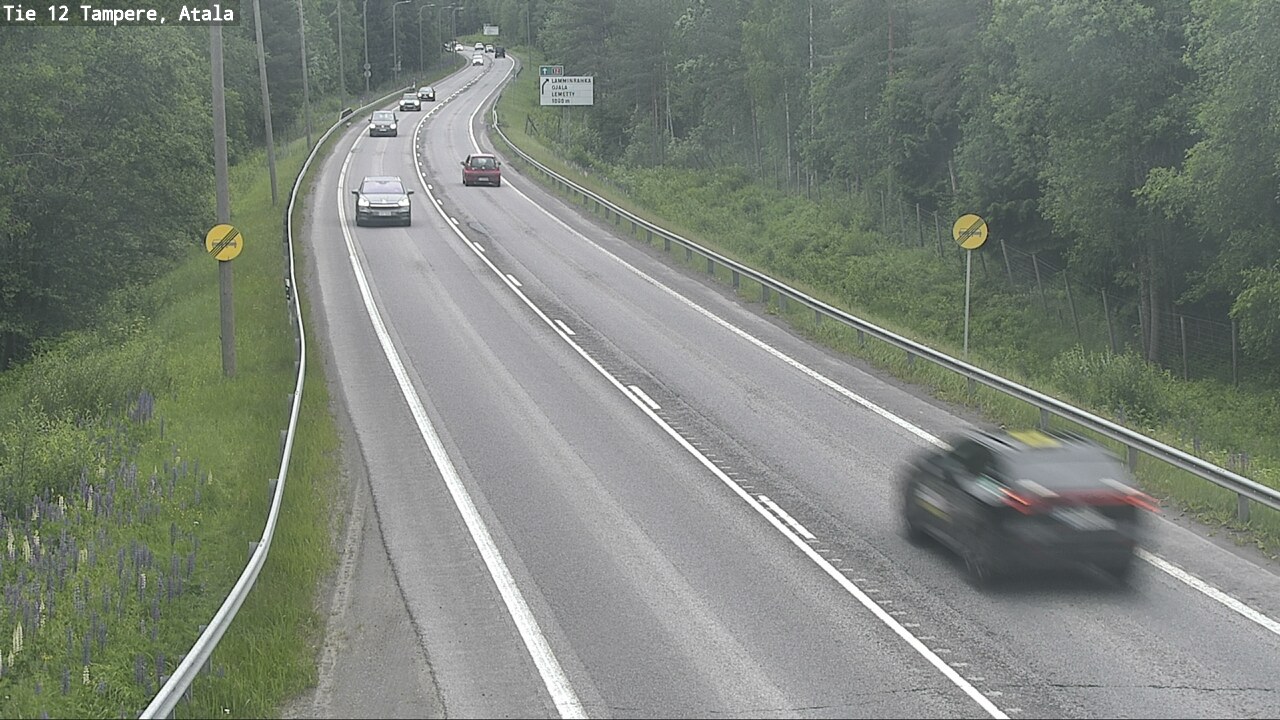 Weather Camera Image Road 12 Tampere, Atala, Tampere, Pirkanmaa