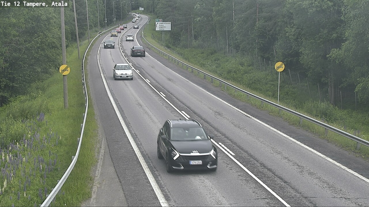 Weather Camera Image Road 12 Tampere, Atala, Tampere, Pirkanmaa