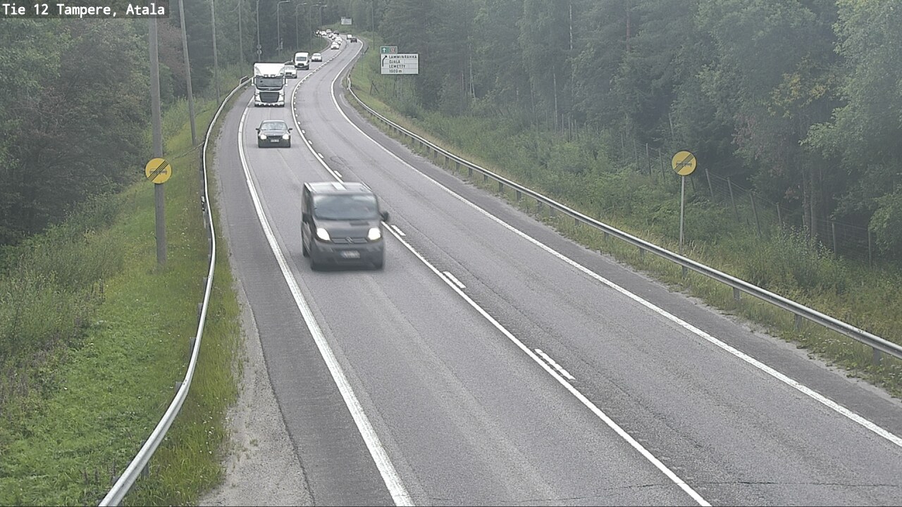 Weather Camera Image Road 12 Tampere, Atala, Tampere, Pirkanmaa