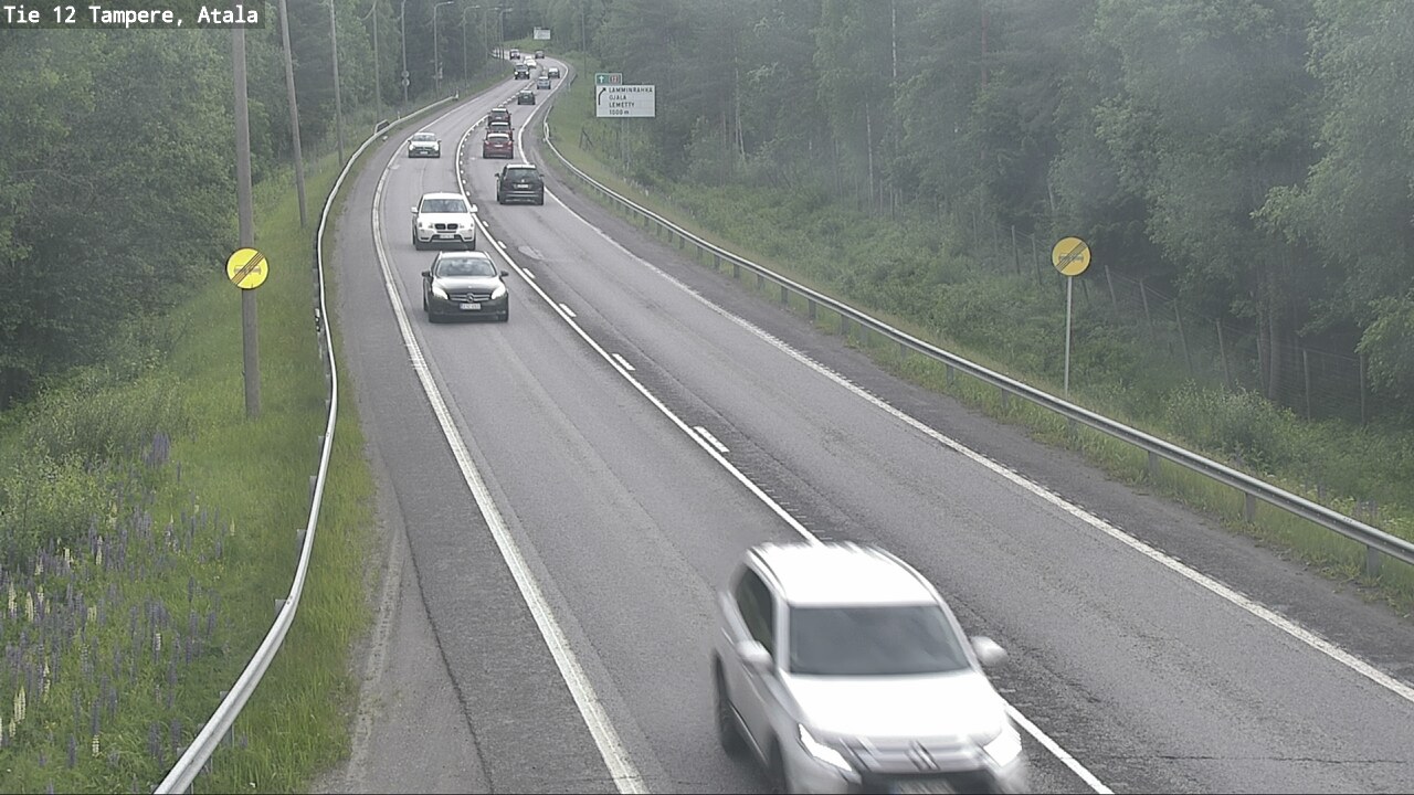 Weather Camera Image Road 12 Tampere, Atala, Tampere, Pirkanmaa