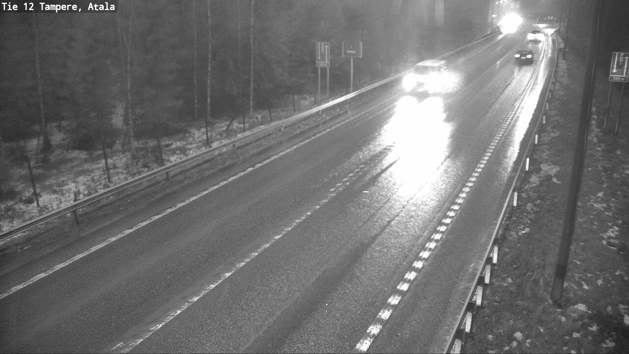 Weather Camera Image Road 12 Tampere, Atala, Tampere, Pirkanmaa