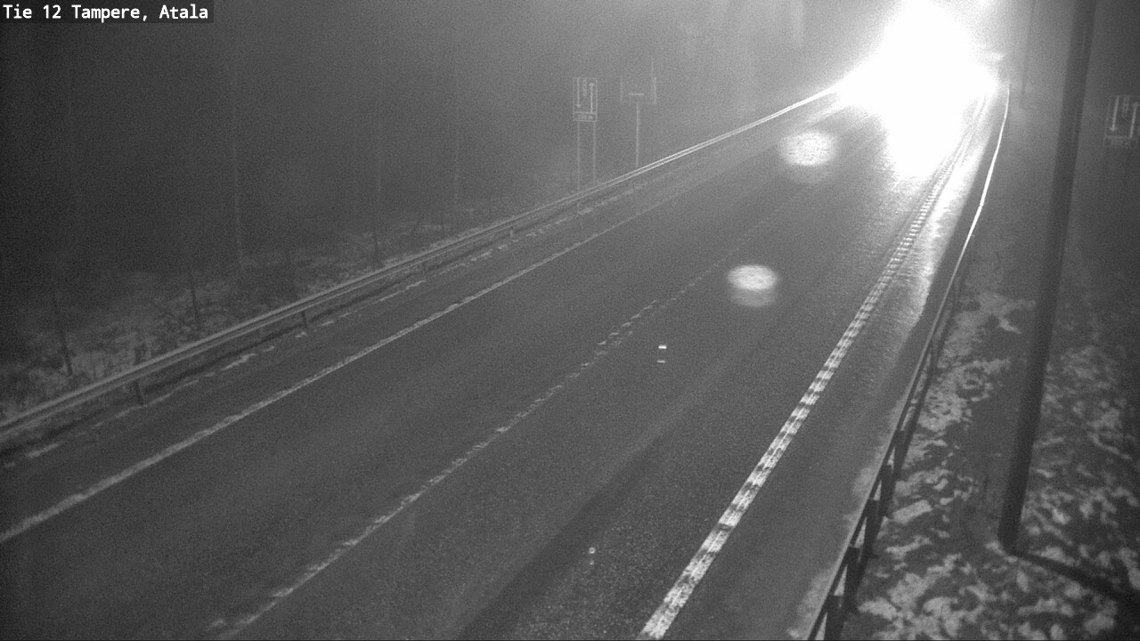 Weather Camera Image Road 12 Tampere, Atala, Tampere, Pirkanmaa
