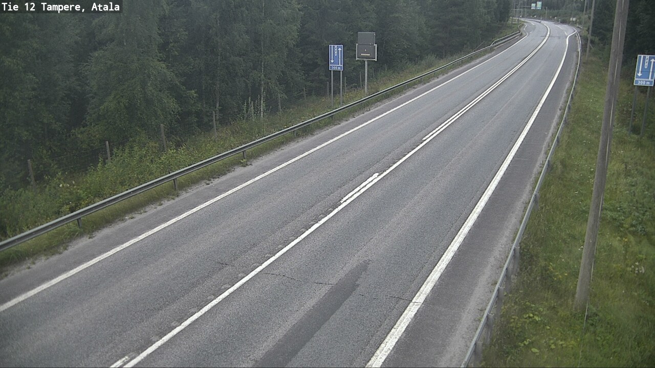 Weather Camera Image Road 12 Tampere, Atala, Tampere, Pirkanmaa