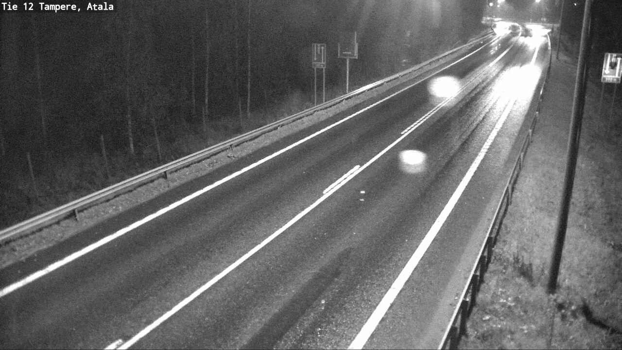 Weather Camera Image Road 12 Tampere, Atala, Tampere, Pirkanmaa