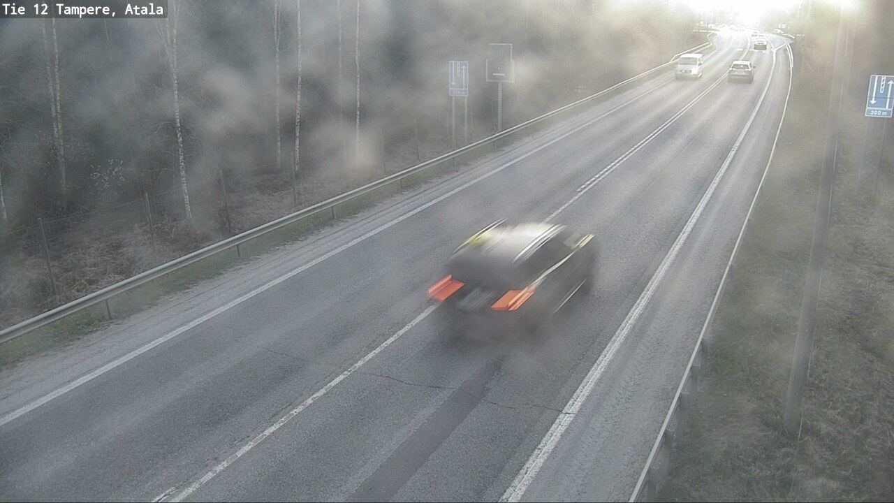 Weather Camera Image Väg 12 Tammerfors, Atala, Tampere, Pirkanmaa