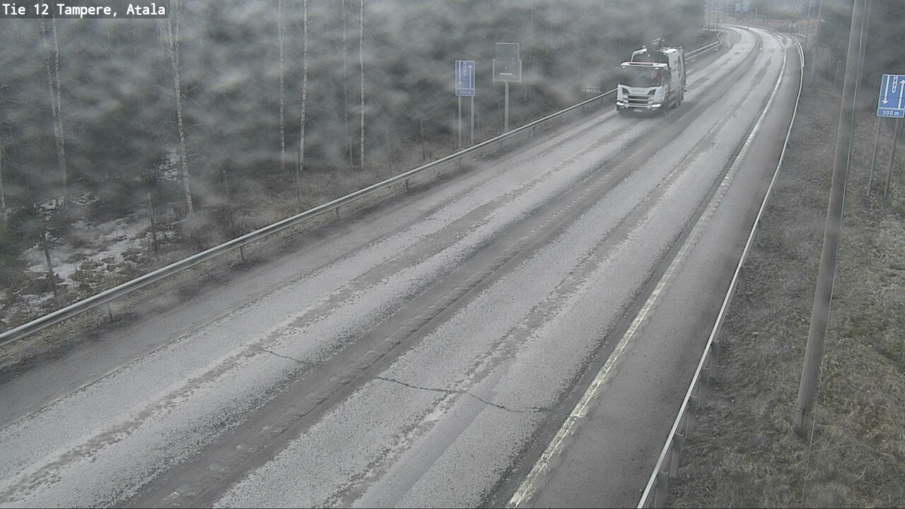 Weather Camera Image Väg 12 Tammerfors, Atala, Tampere, Pirkanmaa
