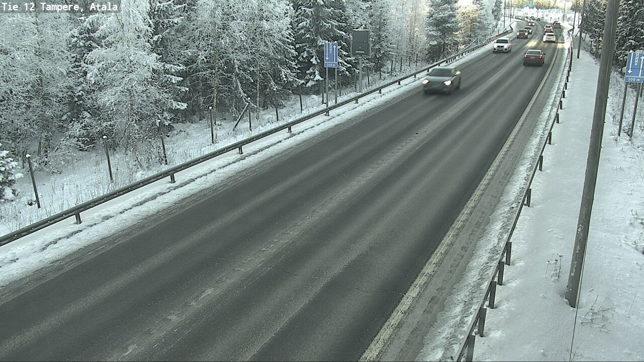 Weather Camera Image Väg 12 Tammerfors, Atala, Tampere, Pirkanmaa