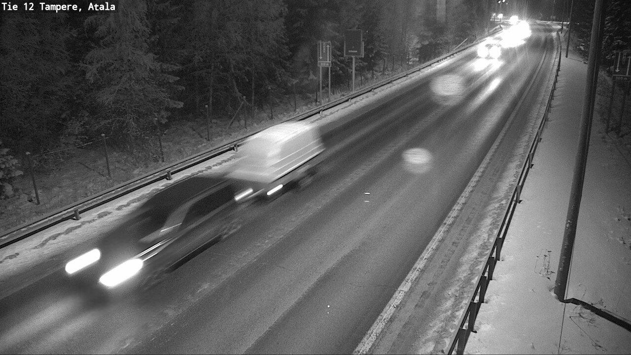 Weather Camera Image Väg 12 Tammerfors, Atala, Tampere, Pirkanmaa