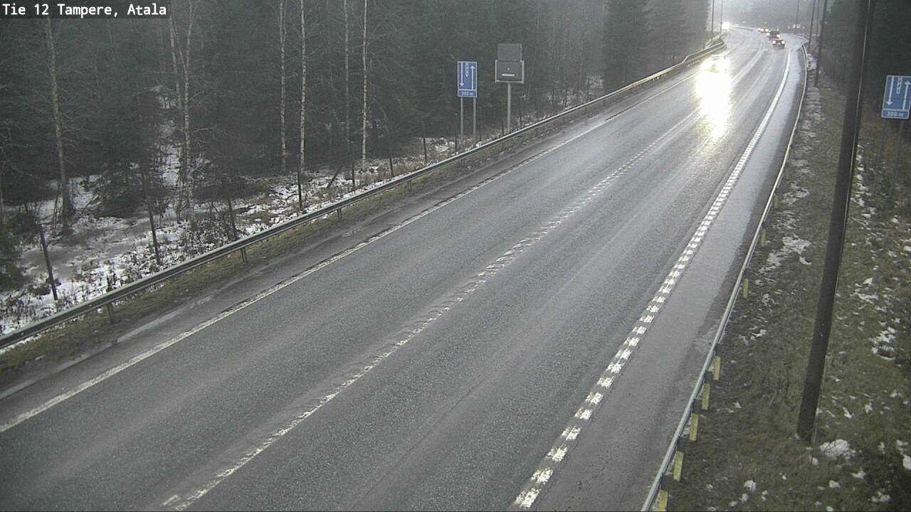 Weather Camera Image Road 12 Tampere, Atala, Tampere, Pirkanmaa