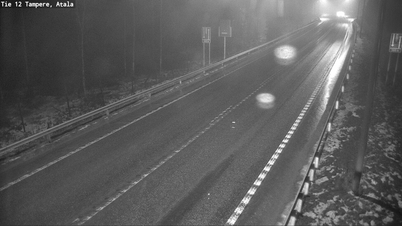 Weather Camera Image Road 12 Tampere, Atala, Tampere, Pirkanmaa