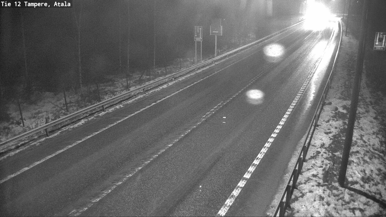 Weather Camera Image Väg 12 Tammerfors, Atala, Tampere, Pirkanmaa