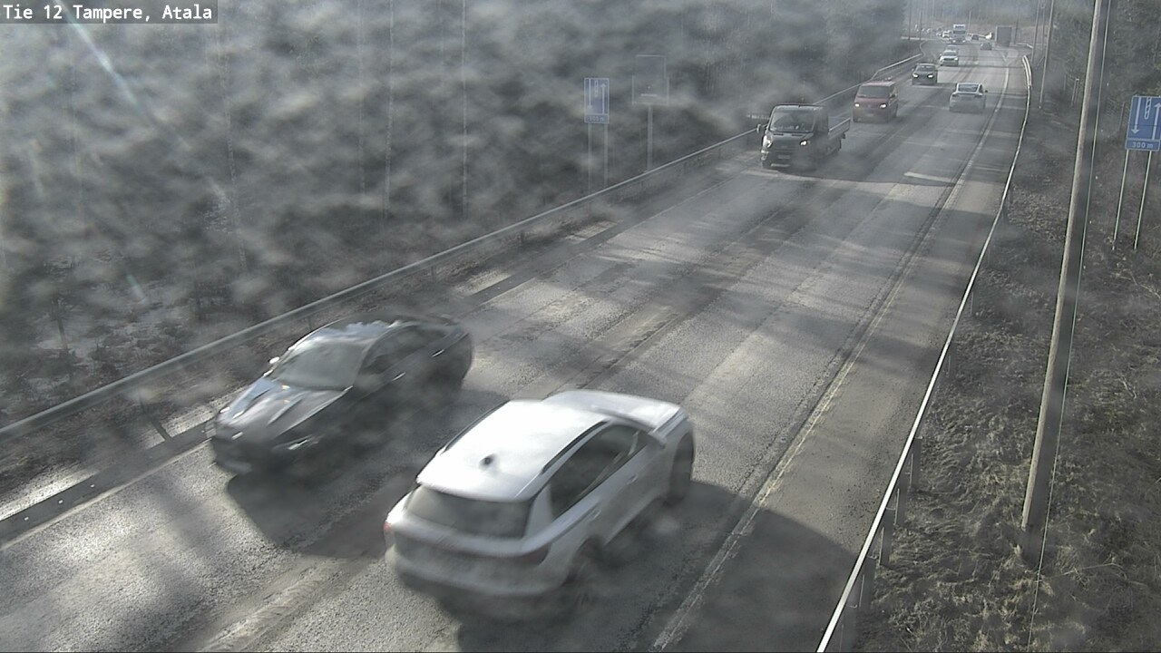 Weather Camera Image Väg 12 Tammerfors, Atala, Tampere, Pirkanmaa
