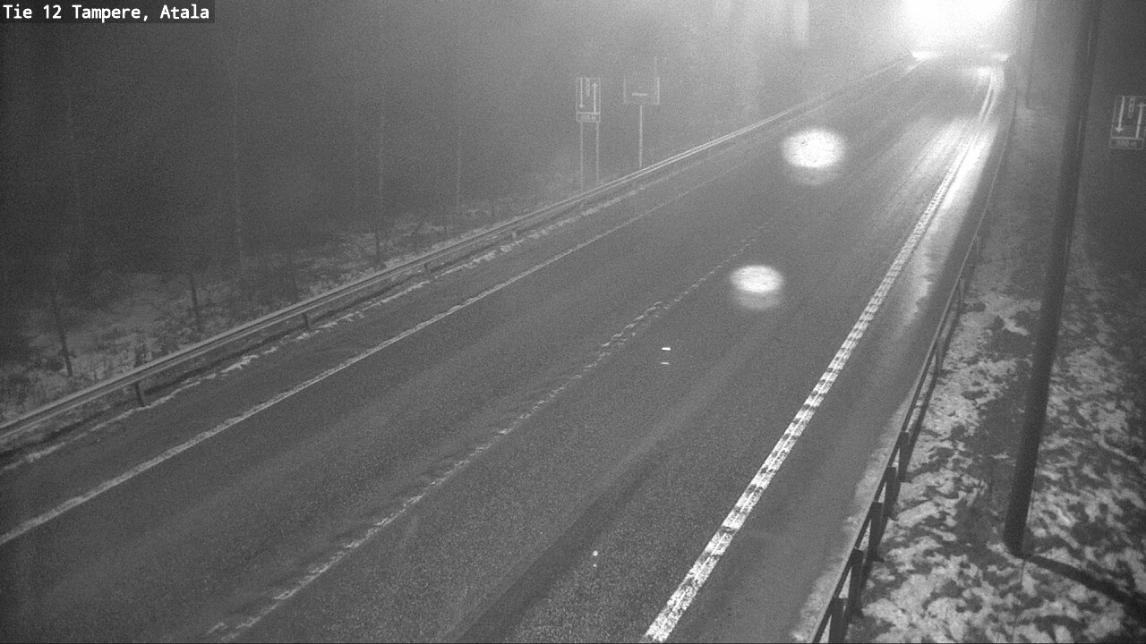 Weather Camera Image Väg 12 Tammerfors, Atala, Tampere, Pirkanmaa