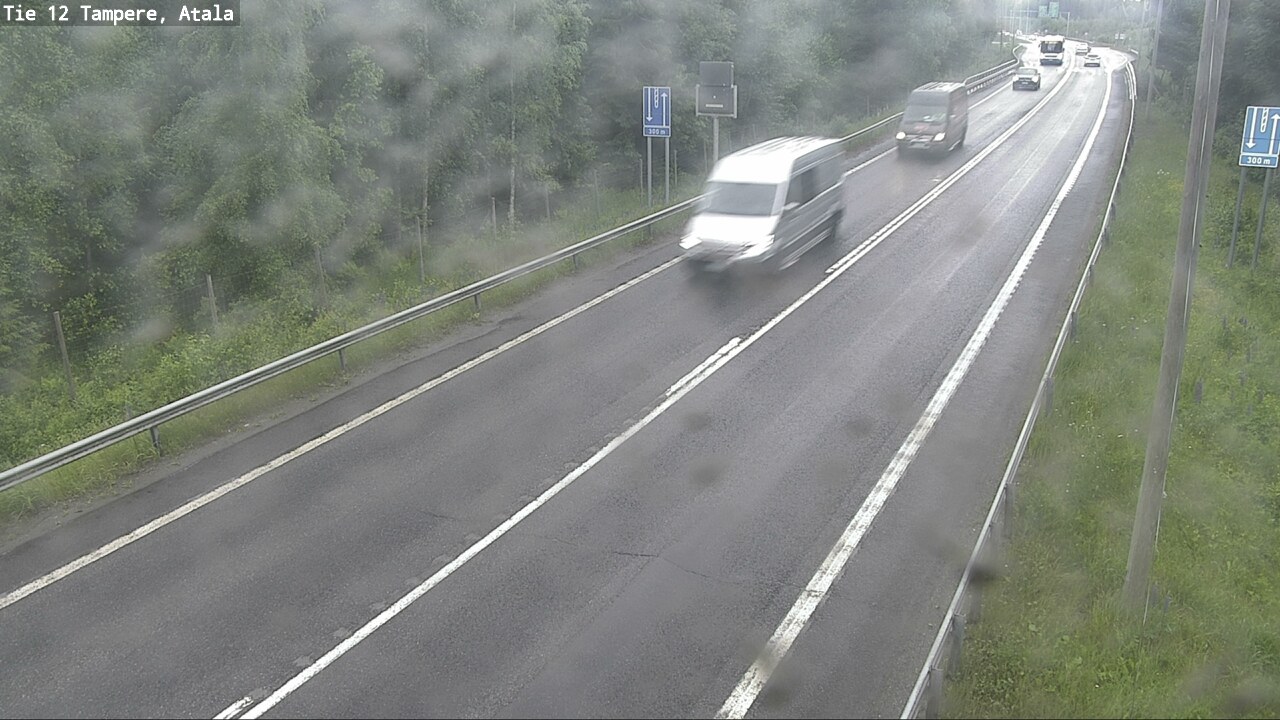 Weather Camera Image Väg 12 Tammerfors, Atala, Tampere, Pirkanmaa