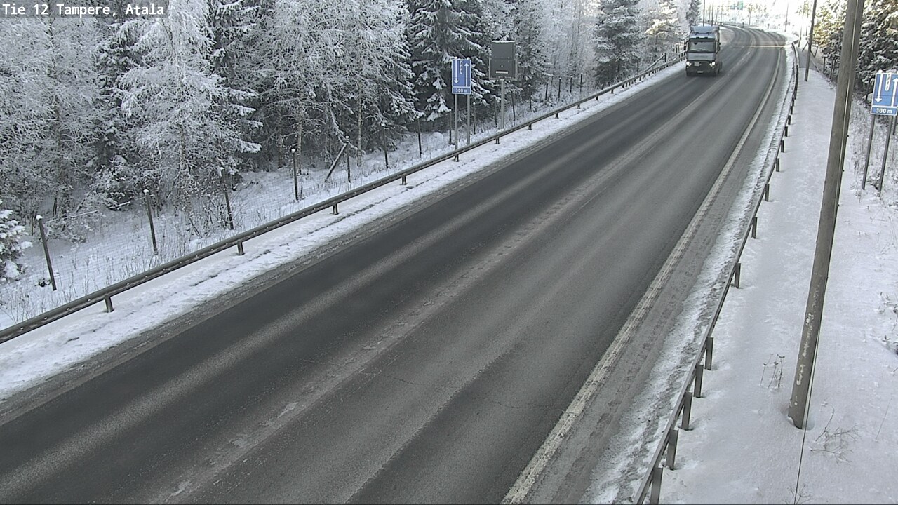 Weather Camera Image Väg 12 Tammerfors, Atala, Tampere, Pirkanmaa