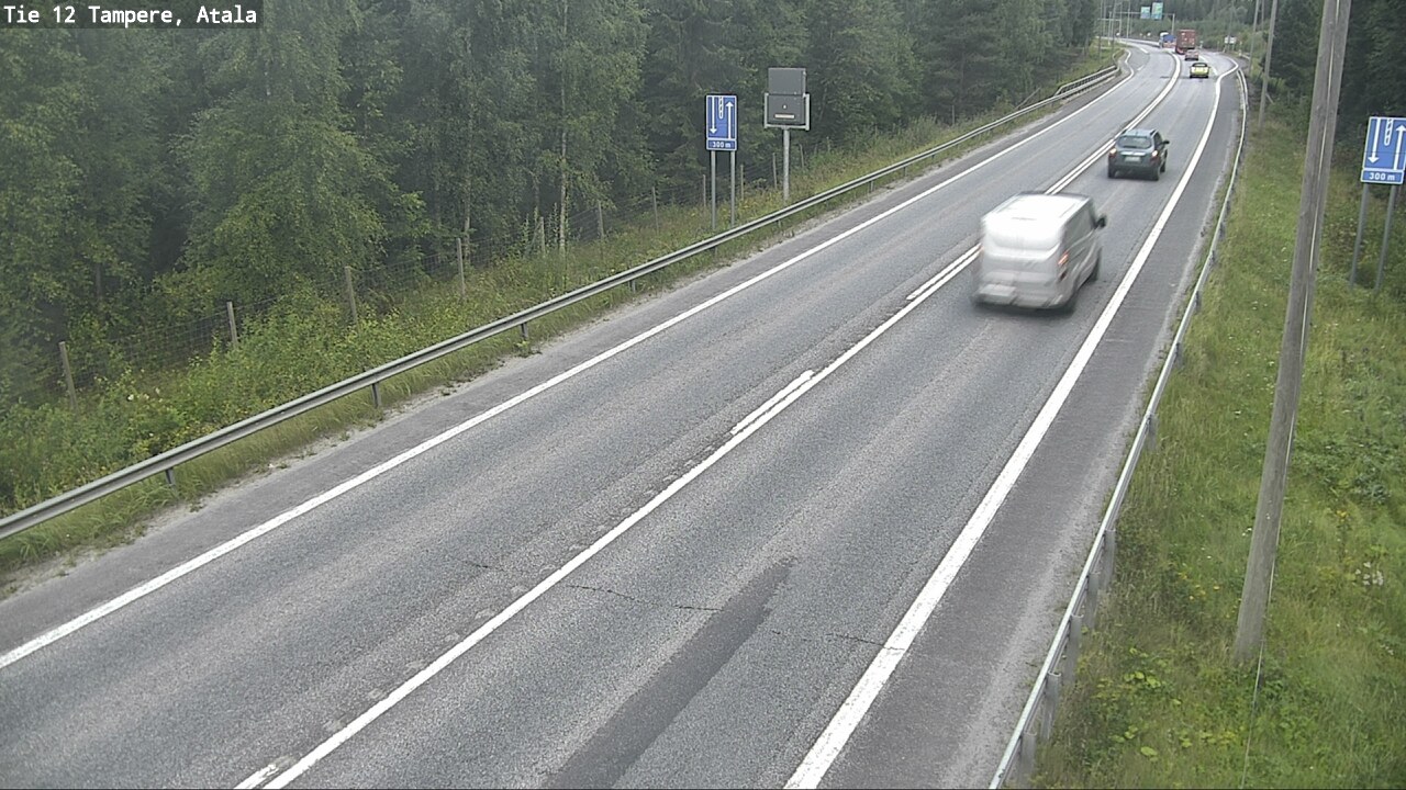 Weather Camera Image Road 12 Tampere, Atala, Tampere, Pirkanmaa