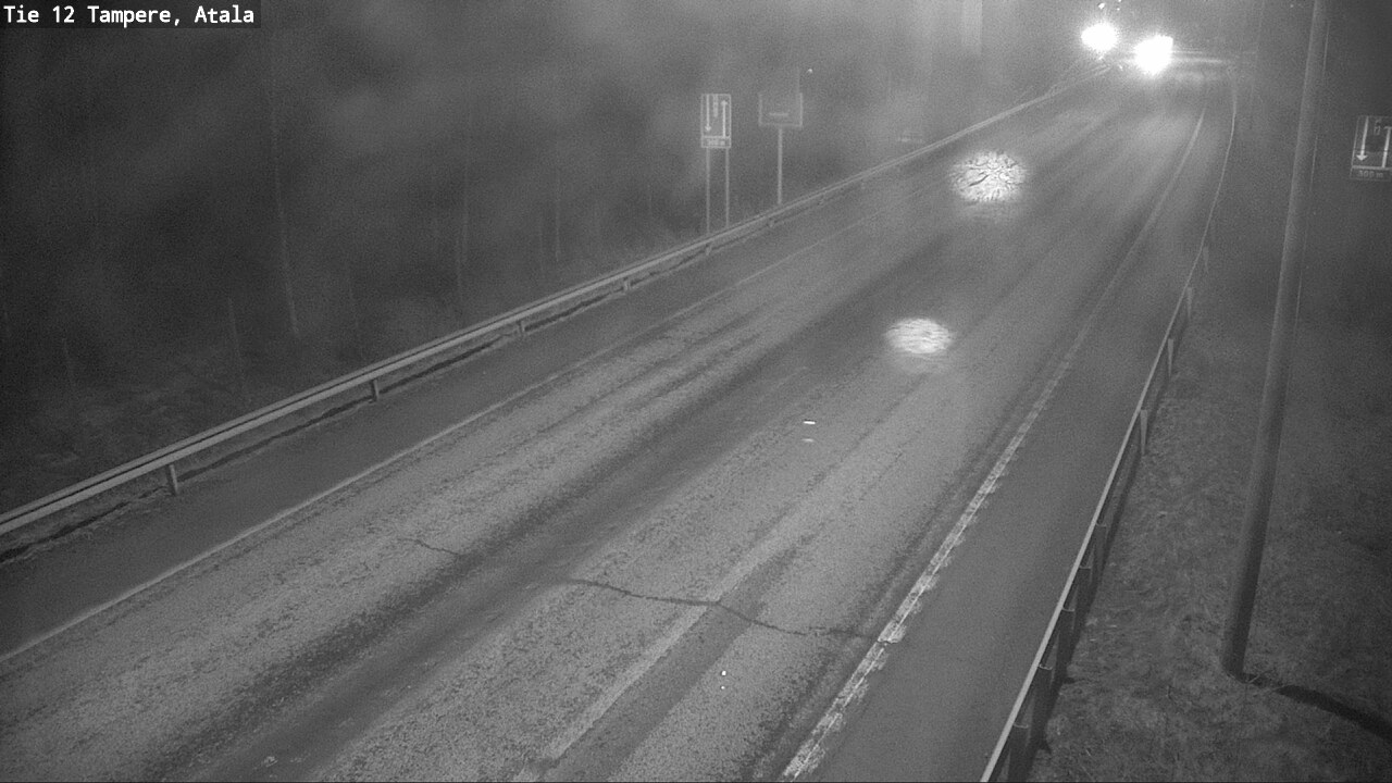 Weather Camera Image Road 12 Tampere, Atala, Tampere, Pirkanmaa