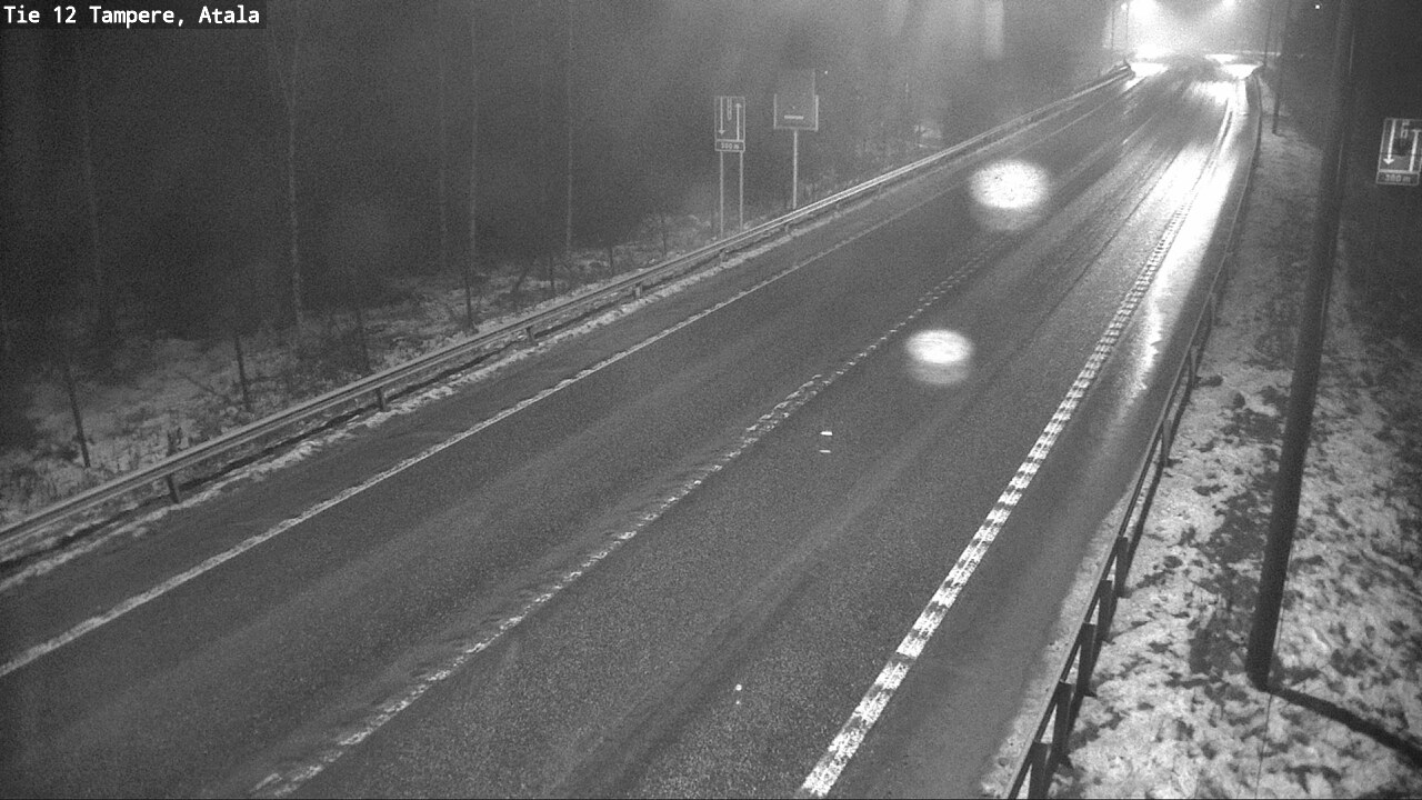 Weather Camera Image Väg 12 Tammerfors, Atala, Tampere, Pirkanmaa