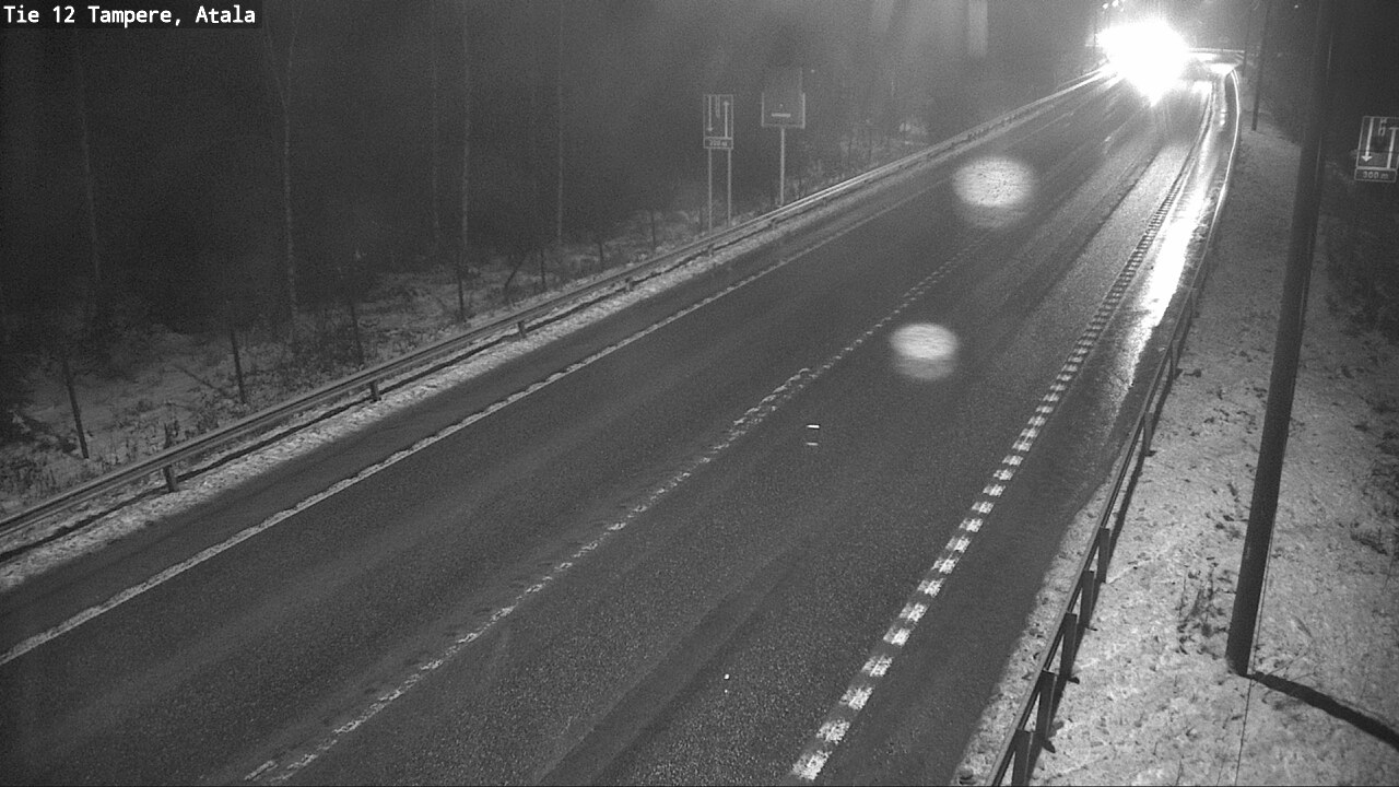 Weather Camera Image Väg 12 Tammerfors, Atala, Tampere, Pirkanmaa