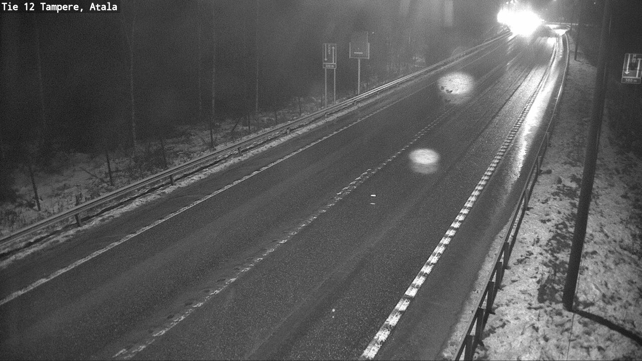 Weather Camera Image Väg 12 Tammerfors, Atala, Tampere, Pirkanmaa