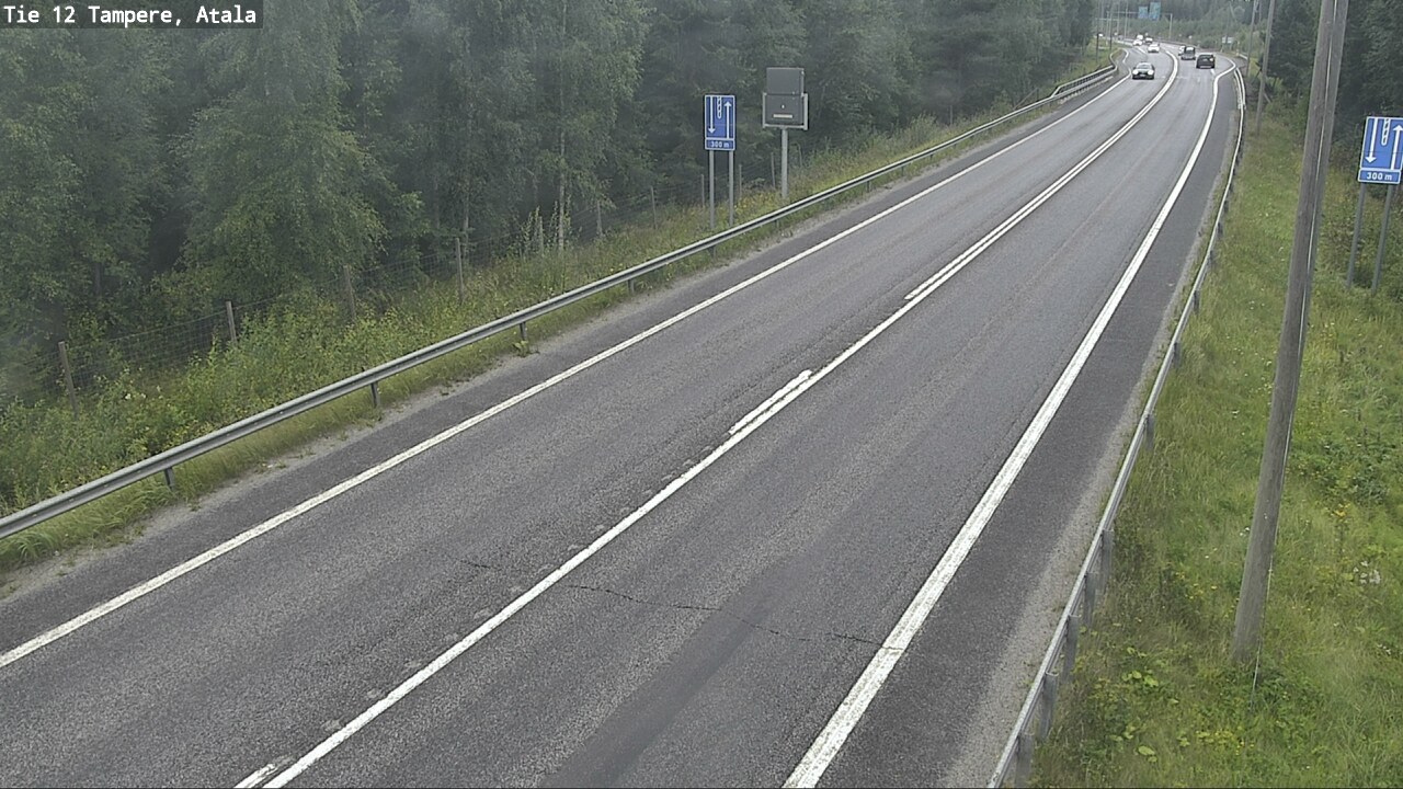 Weather Camera Image Road 12 Tampere, Atala, Tampere, Pirkanmaa
