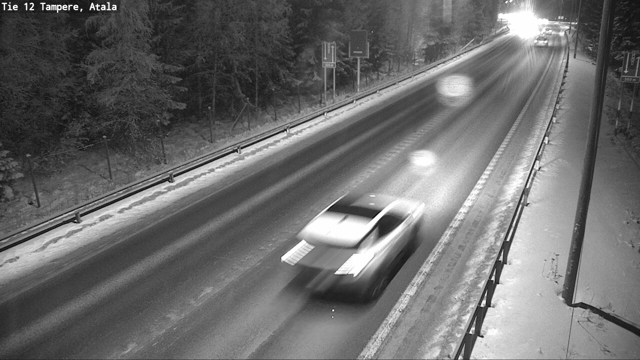 Weather Camera Image Väg 12 Tammerfors, Atala, Tampere, Pirkanmaa