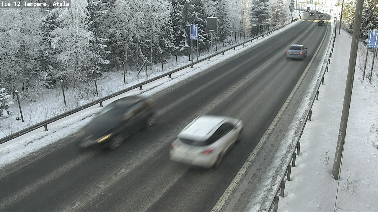 Weather Camera Image Väg 12 Tammerfors, Atala, Tampere, Pirkanmaa