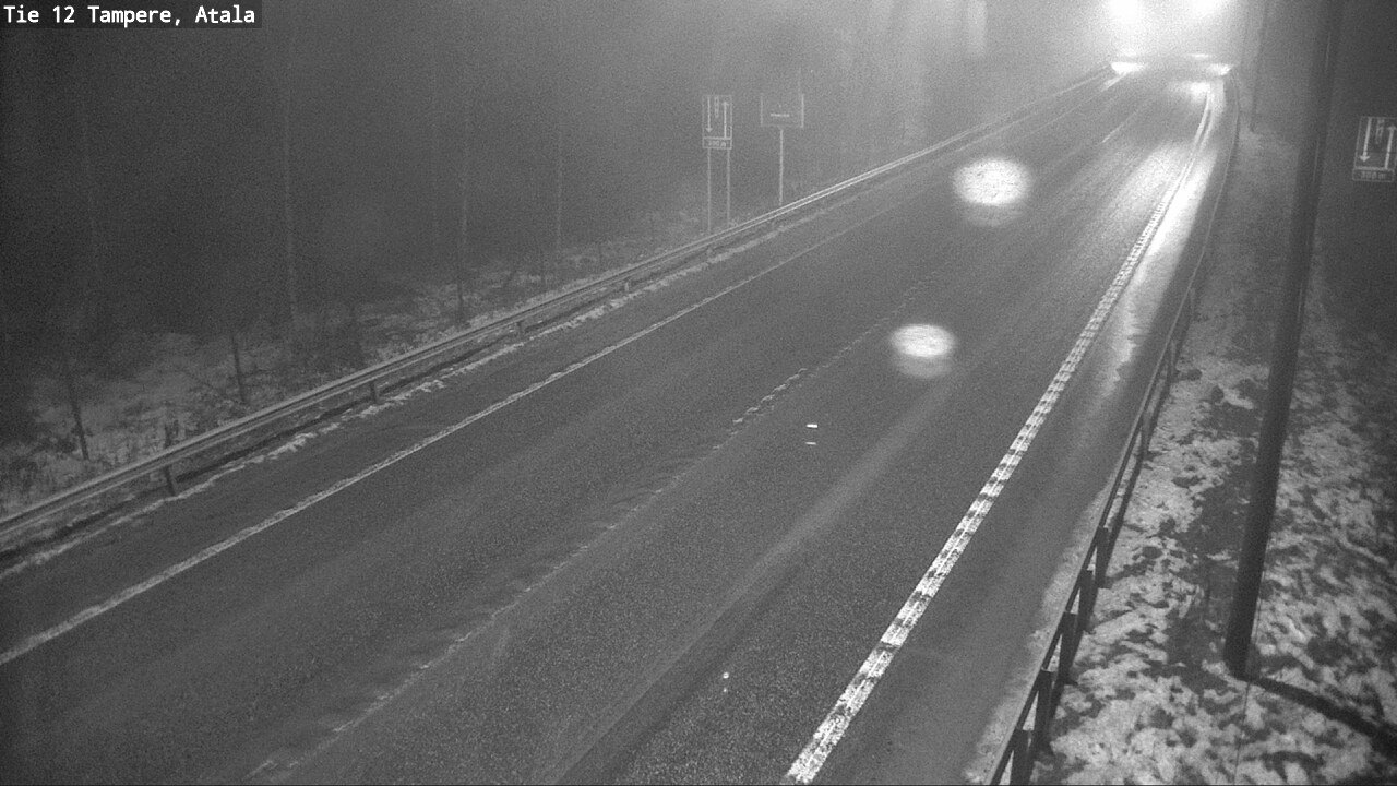 Weather Camera Image Väg 12 Tammerfors, Atala, Tampere, Pirkanmaa