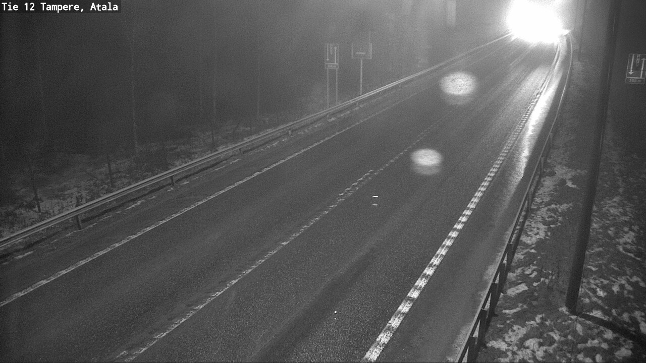 Weather Camera Image Road 12 Tampere, Atala, Tampere, Pirkanmaa