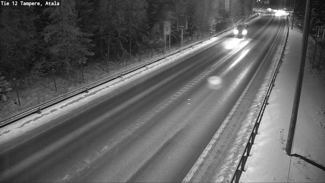 Weather Camera Image Väg 12 Tammerfors, Atala, Tampere, Pirkanmaa