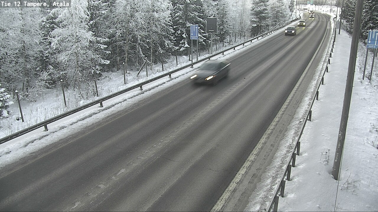 Weather Camera Image Road 12 Tampere, Atala, Tampere, Pirkanmaa