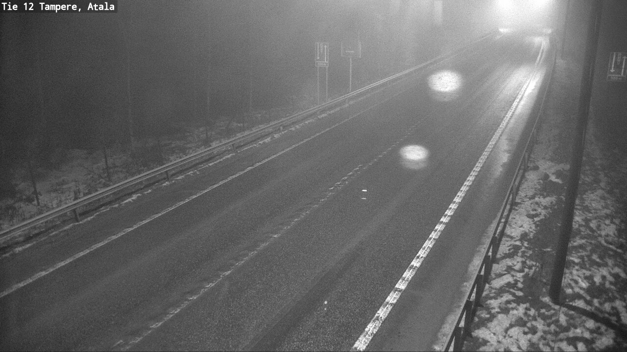 Weather Camera Image Väg 12 Tammerfors, Atala, Tampere, Pirkanmaa