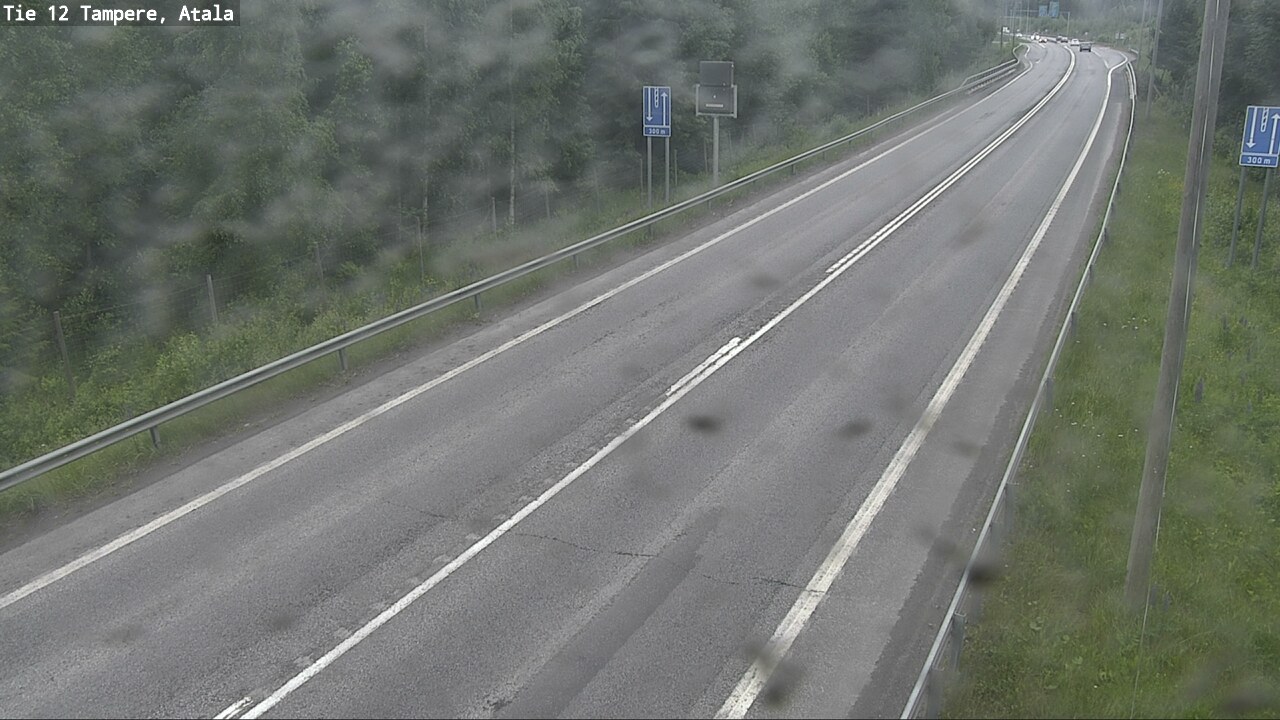 Weather Camera Image Väg 12 Tammerfors, Atala, Tampere, Pirkanmaa