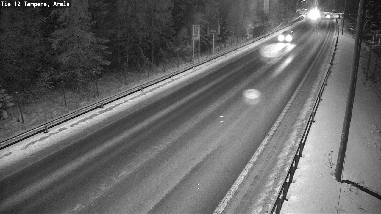 Weather Camera Image Väg 12 Tammerfors, Atala, Tampere, Pirkanmaa